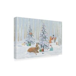 Festive Forest Canvas Art